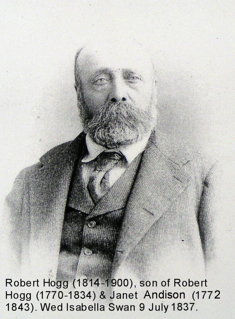Robert Hogg (1814 - 1900) Profile